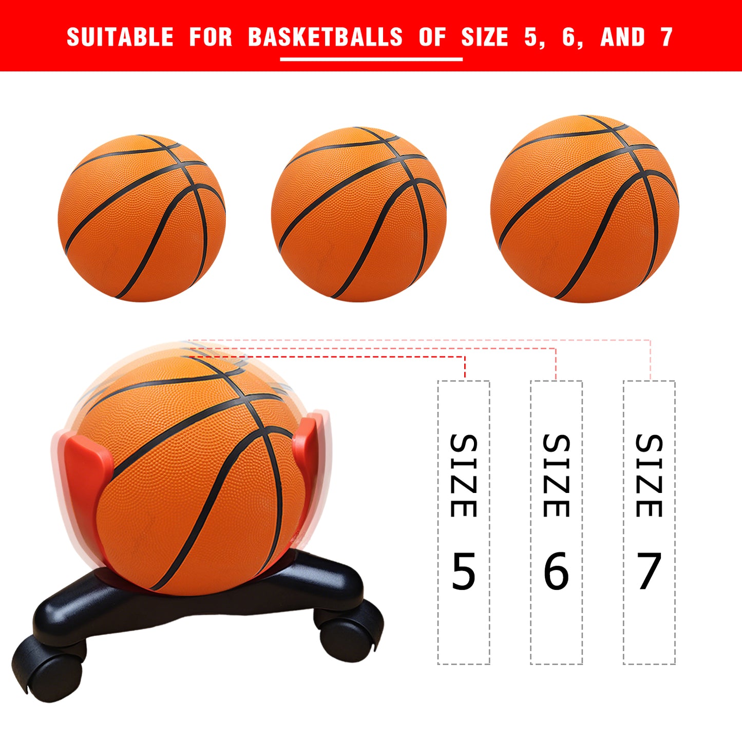 Sideways Low-Center Dribbling Sliding Clamps Basketball Training Equipment