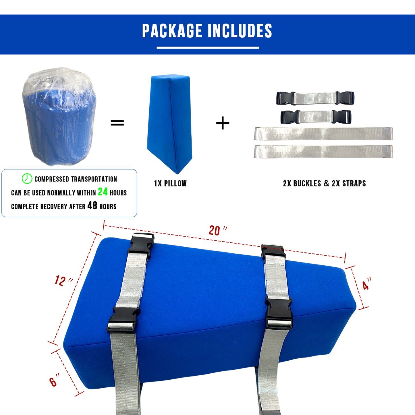 Hip Abduction Pillow Hip Replacement Recovery kit After Surgery