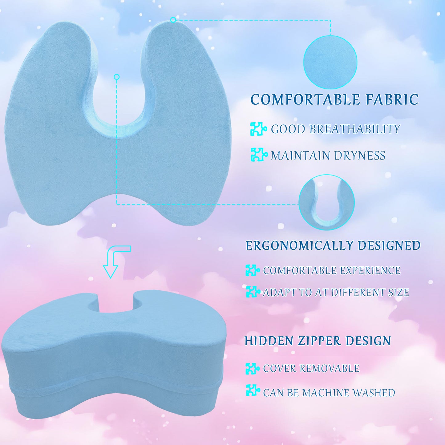 Sensory Chair Flexible Seating Classroom Kids Floor Seat Comfortable Home Rest Cushion Squeeze Chair Flexible Seating for Kids