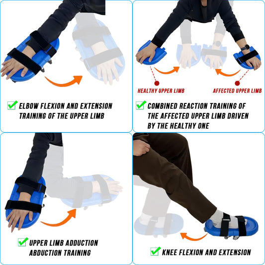 Detachable Multifunction Shoulder Rehab Desk Skateboard